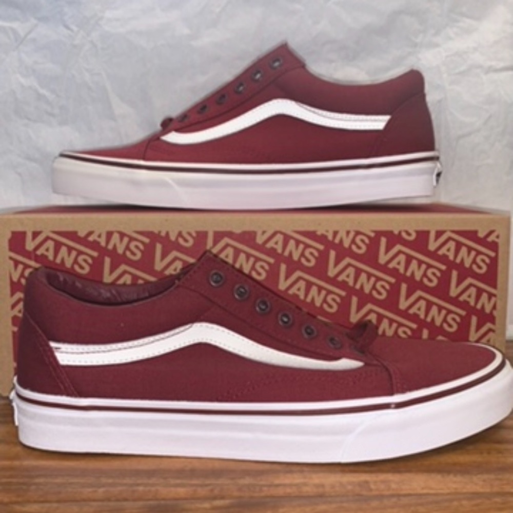Maroon Old Skool Vans